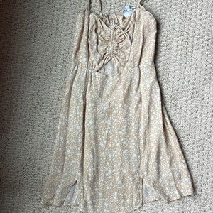 Skylar+Madison orange dress